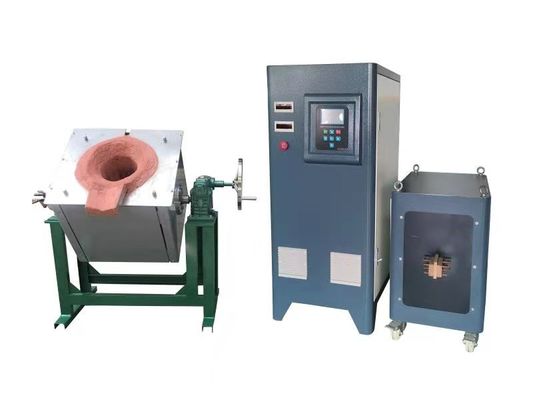 Forging Touch Screen Induction Melting Furnace Heat Treatment 60KW