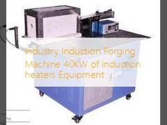 industry Induction Forging Machine 40KW of induction heaters Equipment