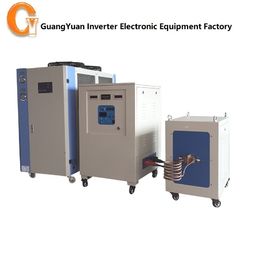 60KW Metal Heat Treatment Machine 10-50khz Fluctualting Frequency With Industrial Chiller