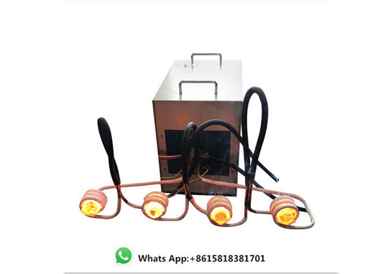 35KW Induction Heating 80KHZ Nut Bolt Forge Machine 7.6L/Min